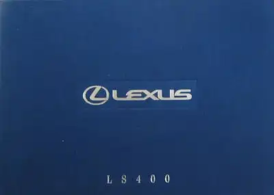 Lexus LS 400 Mappe 1990er Jahre