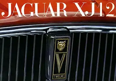Jaguar XJ 12 Prospekt 1973