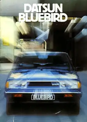 Datsun Bluebird Prospekt 1981