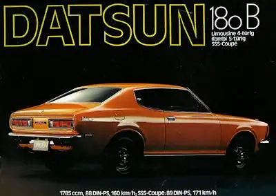 Datsun 180 B Prospekt 1975