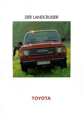 Toyota Land Cruiser Prospekt 1983