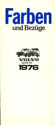 Volvo 66 Farben 1976