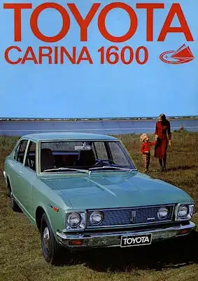 Toyota Carina 1600 Prospekt 1972