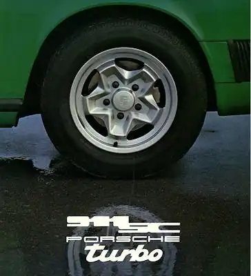 Porsche 911 SC Turbo Prospekt 1978
