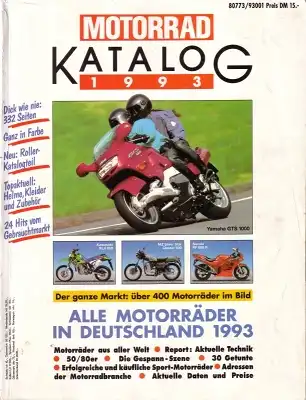 Motorrad Katalog 1993