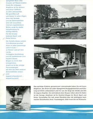 Amphicar Prospekt 1963