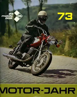 Motor-Jahr DDR-Jahresband 1973