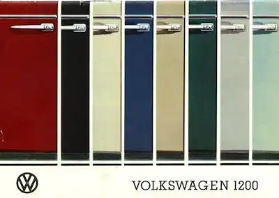 VW Käfer Farben 8.1964