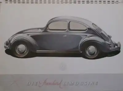 VW Käfer Programm ca. 1950