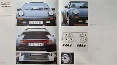 Porsche Original Zubehör Prospekt 1982
