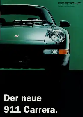 Porsche 911 Carrera Prospekt 10.1993