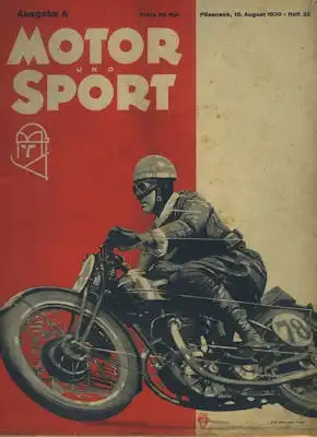 Motor & Sport 1930 Heft 32