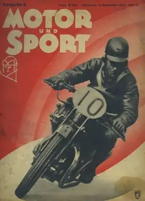 Motor & Sport 1930 Heft 37