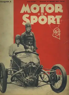 Motor & Sport 1930 Heft 41