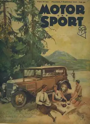 Motor & Sport 1930 Heft 36