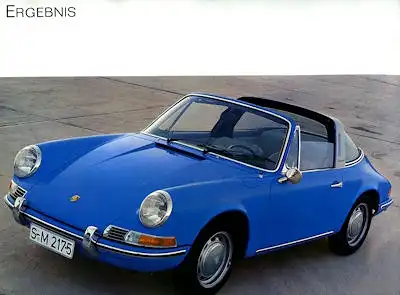 Porsche 911 2.2 Prospekt 10.1969