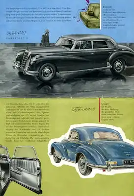 Mercedes-Benz 6 Zylinder Programm 1955