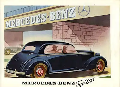 Mercedes-Benz Typ 230 Prospekt 1939