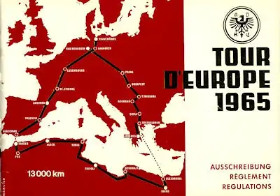 ADAC Tour d`Europe 1965