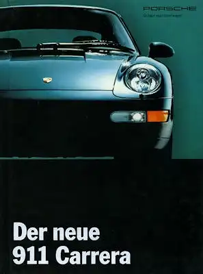 Porsche 911 Carrera Prospekt 11.1993