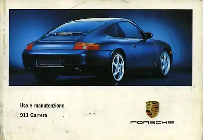 Porsche 911 Typ 996 Bedienungsanleitung 7.1998 it