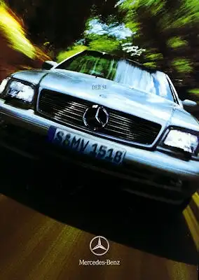Mercedes-Benz SL Prospekt 1998