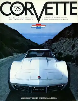 Chevrolet Corvette Prospekt 1975