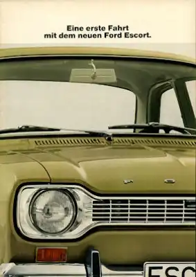 Ford Escort Prospekt 2 1968