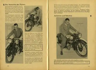 Zündapp Derby 200 ccm Bedienungsanleitung 1933