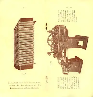 Livingston Radiator (Kühler) Prospekt 1908
