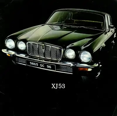 Jaguar XJ 5.3 Prospekt 8.1975