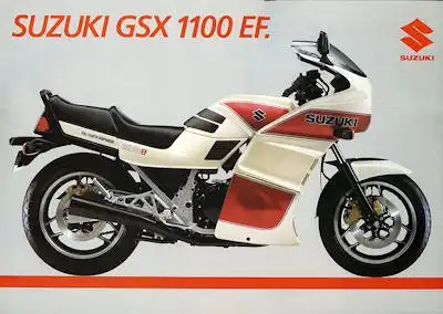 Suzuki GSX 1100 EF Prospekt 1984