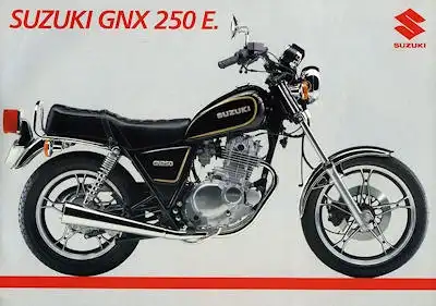Suzuki GNX 250 E Prospekt 1984