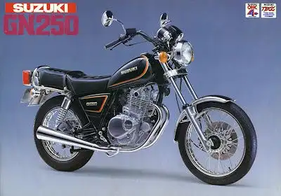 Suzuki GN 250 Prospekt 1981