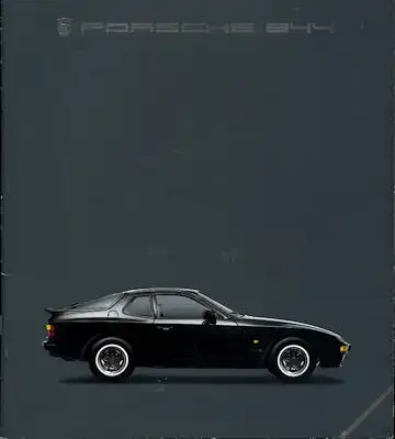 Porsche 944 Prospekt 10.1984