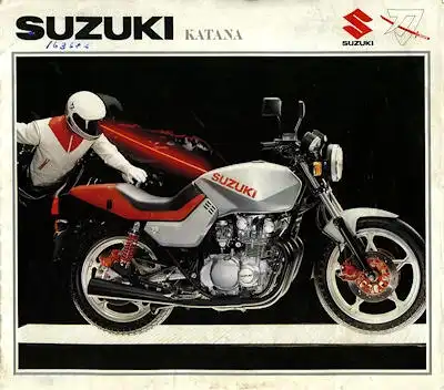 Suzuki Katana 400-1100 ccm Prospekt 1982