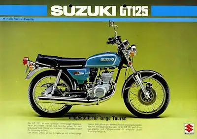 Suzuki GT 125 Prospekt 1976