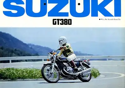 Suzuki GT 380 Prospekt 1976
