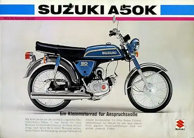 Suzuki A 50 K Prospekt 1976