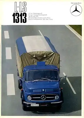 Mercedes-Benz L LS 1313 Prospekt 1969