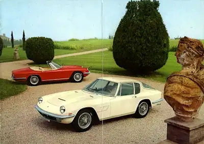 Maserati Mistral 2 Posti Prospekt ca. 1964