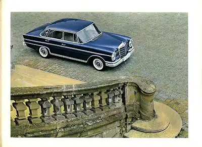 Mercedes-Benz 300 SE Prospekt 2.1964