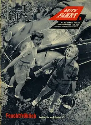 VW Gute Fahrt Heft 8 1954