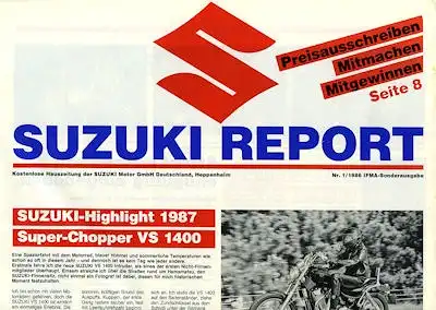 Suzuki Report Nr.1 1986