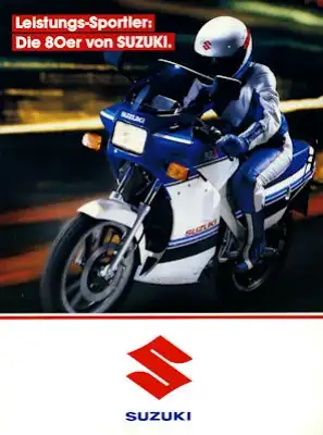 Suzuki Programm 80 ccm 1986