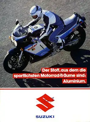 Suzuki Programm Sportler 1986