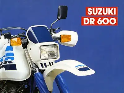 Suzuki DR 600 Prospekt 1987
