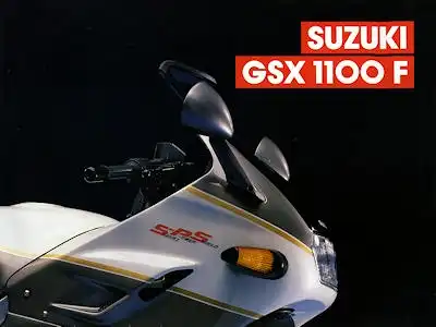 Suzuki GSX 1100 F Prospekt 1987