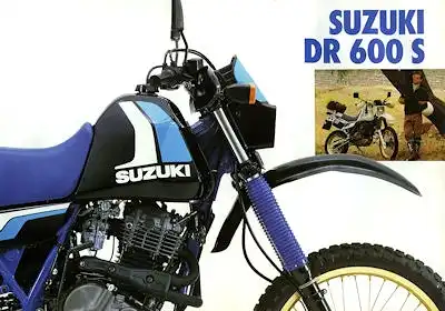 Suzuki DR 600 S Prospekt 1989