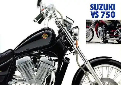 Suzuki VS 750 Prospekt 1989